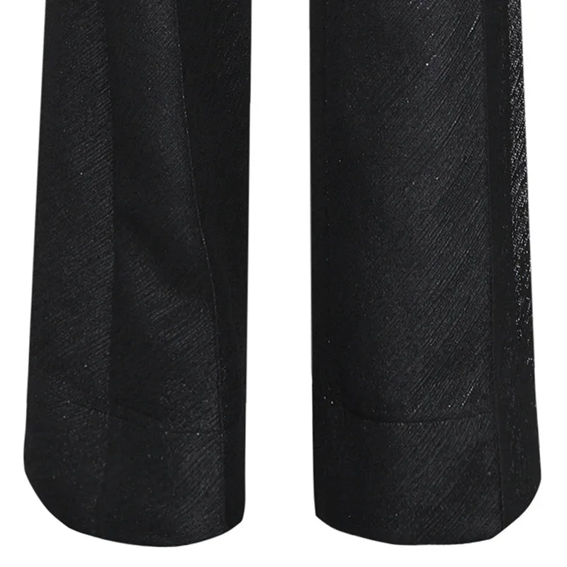 160116B -Black Sparkle Trouser