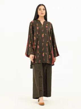 2 Piece Khaddar Suit-Embroidered (Pret)