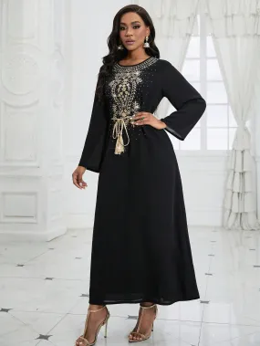 2023 New Arrival Women'S Floral Embroidery Dress, Simple, Fashionable Trendy