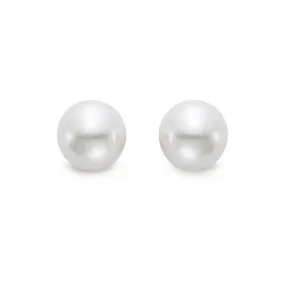 5.5mm White Akoya Pearl Earrings