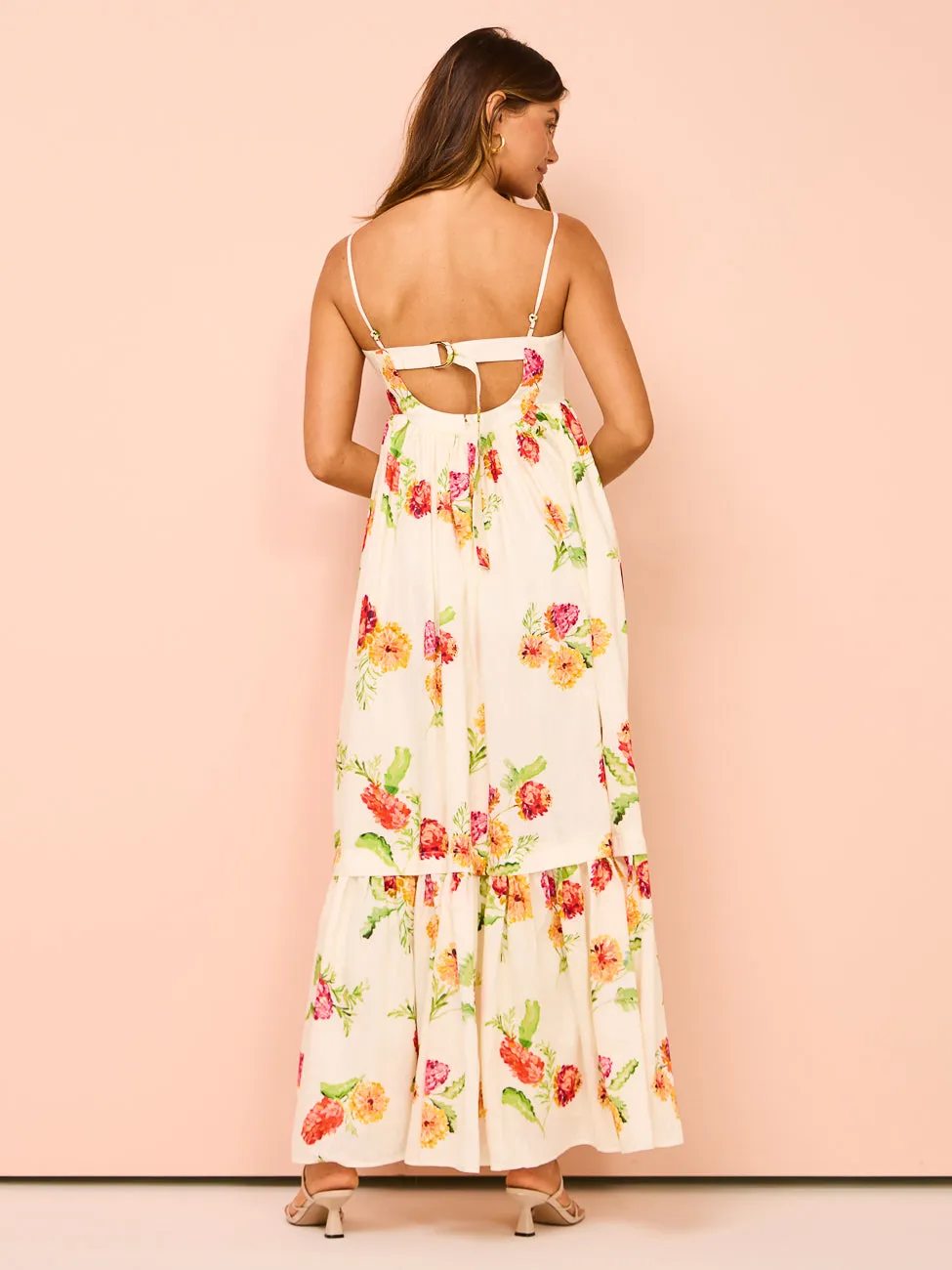 Acler Dartford Maxi Dress in Banksia