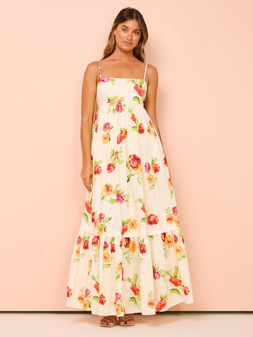 Acler Dartford Maxi Dress in Banksia