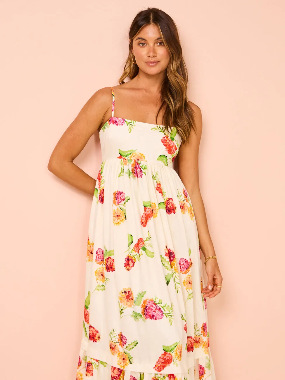 Acler Dartford Maxi Dress in Banksia