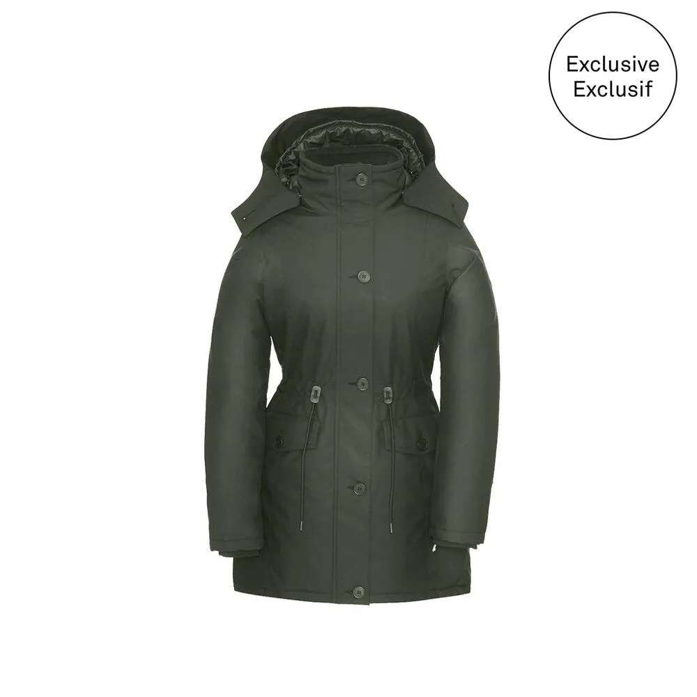 Altitude Sports X Quartz Co. Women's Laurentia Milkweed Parka|-|Altitude Sports X Quartz Co. Parka en Asclépiade Laurentia  Femme