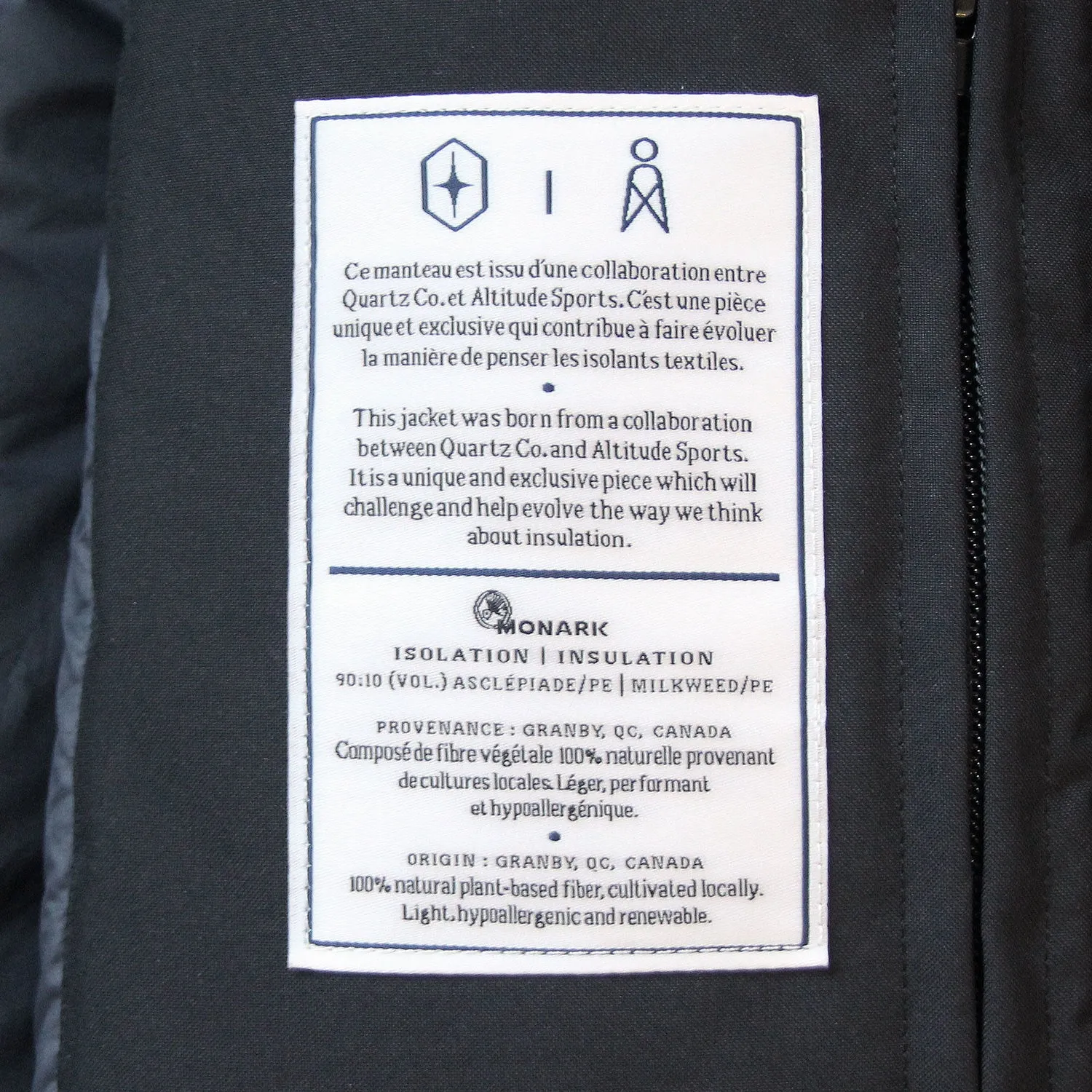 Altitude Sports X Quartz Co. Women's Laurentia Milkweed Parka|-|Altitude Sports X Quartz Co. Parka en Asclépiade Laurentia  Femme