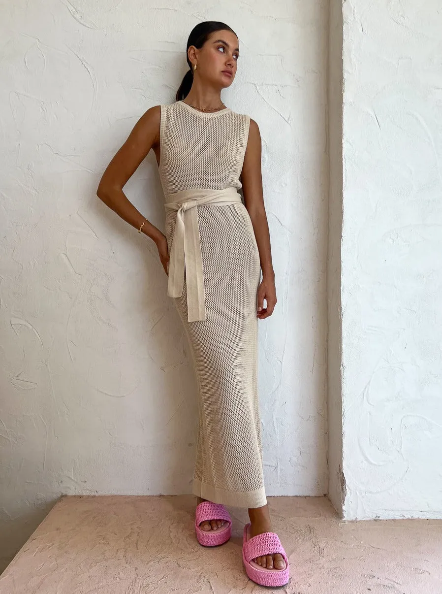 Anna Quan Robyn Dress in Natural