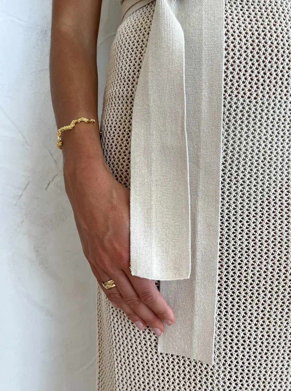 Anna Quan Robyn Dress in Natural