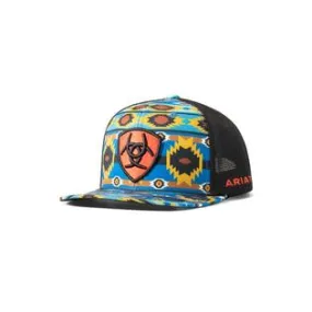 ARIAT Base Ball Cap Southwest Sheild Multi-Color A300083897