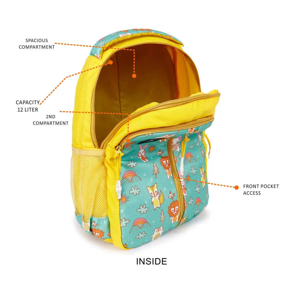 ASTRID Multi Color Girls  BackPack