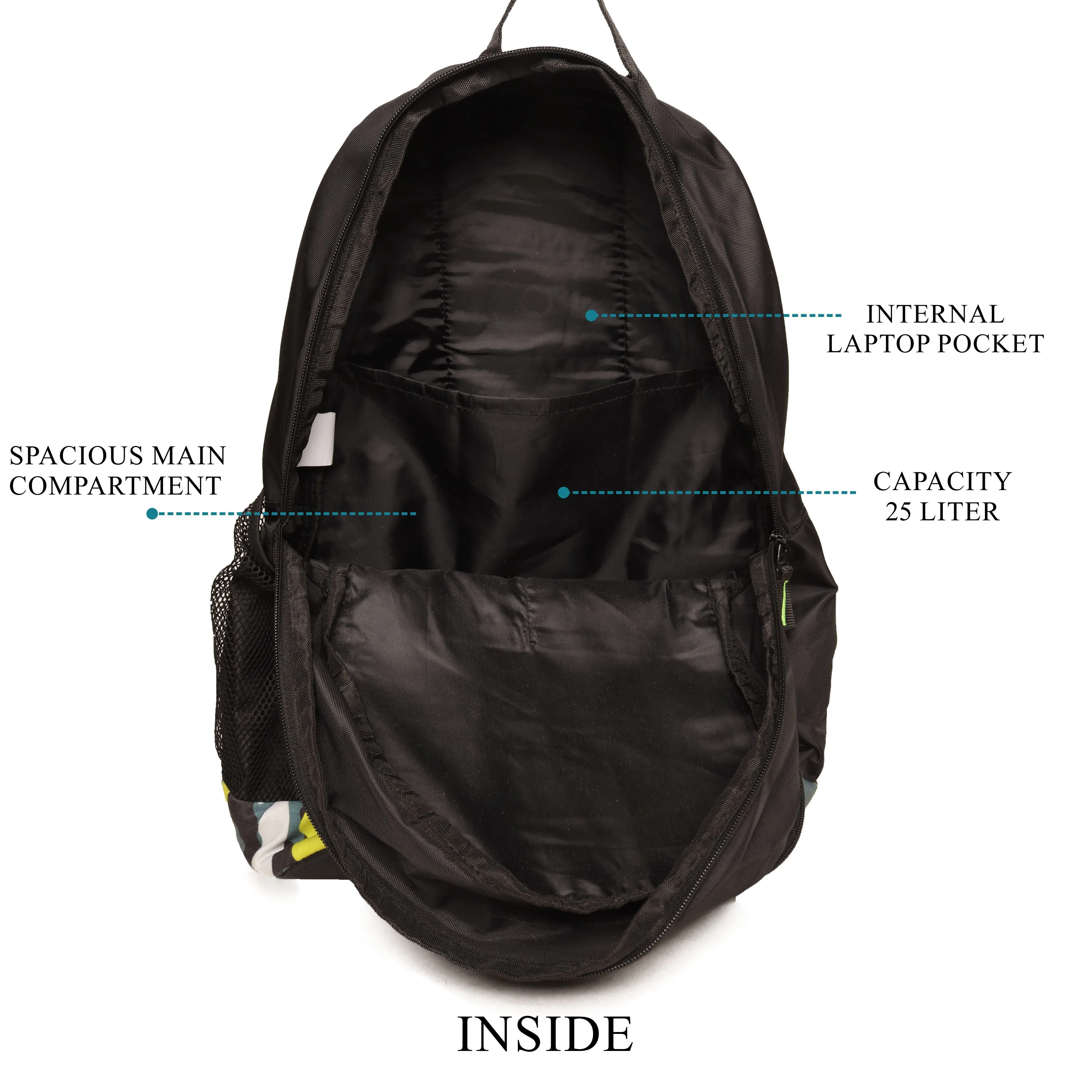 Black  Backpack Medium Size