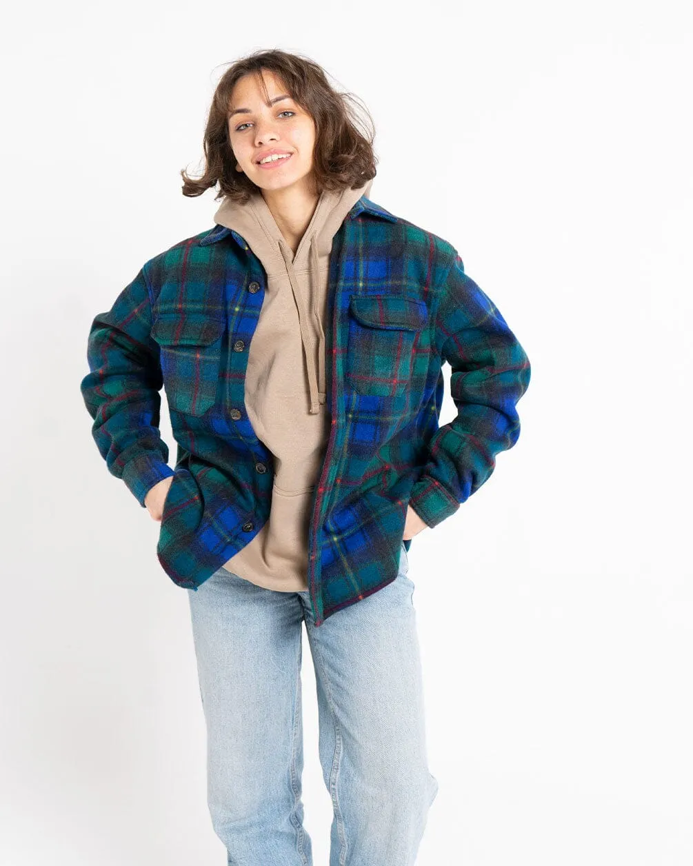 Blue Flannel Shirt