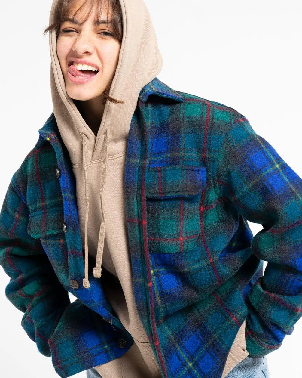 Blue Flannel Shirt