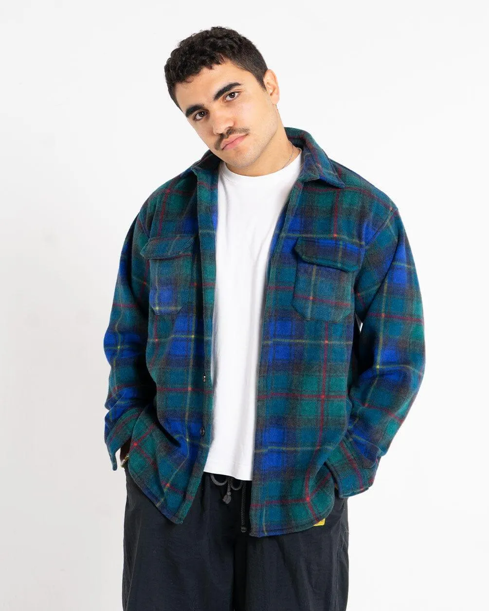 Blue Flannel Shirt