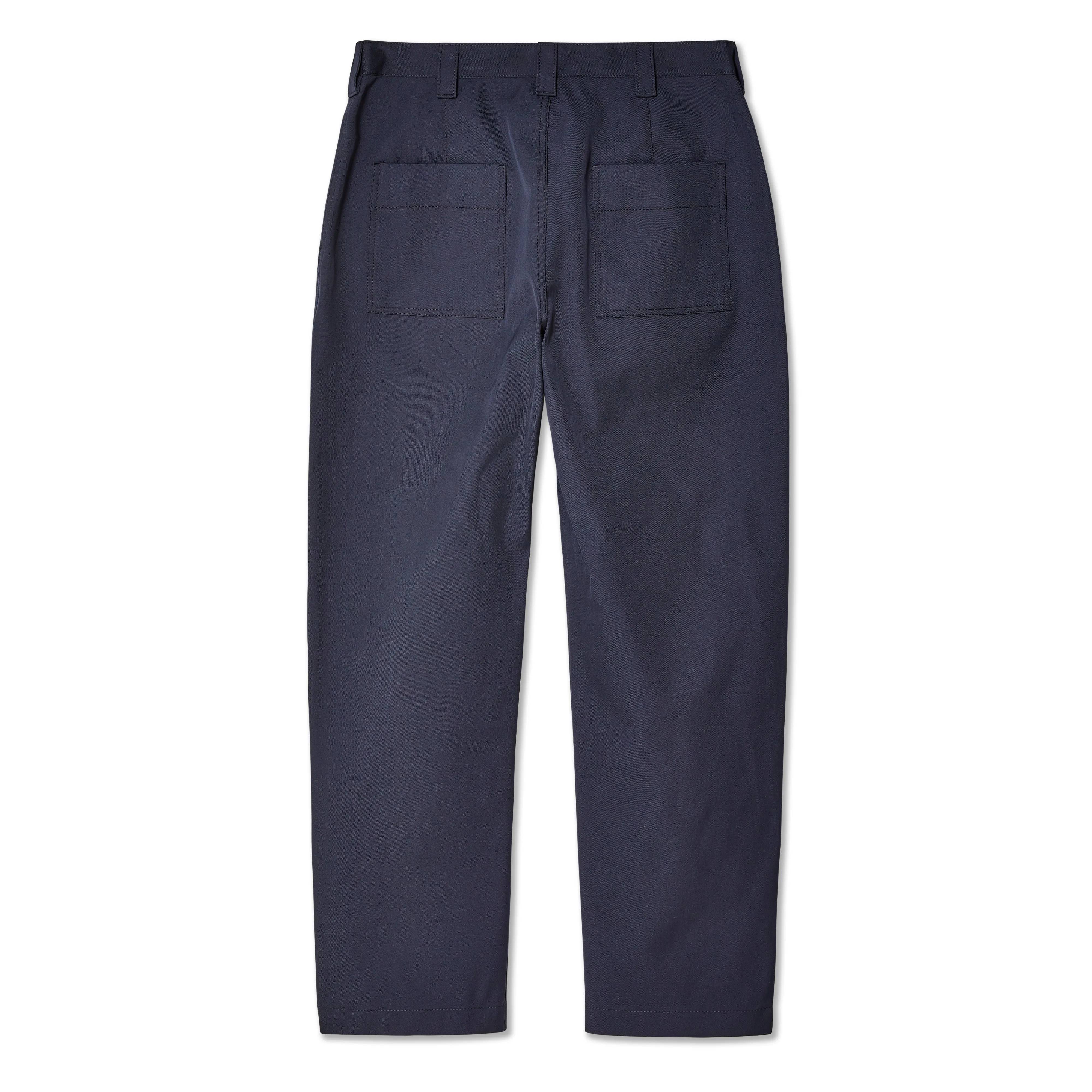 Bottega Veneta - Men's Bonded Wool and Cotton Tapered Pants - (Navy/Black)