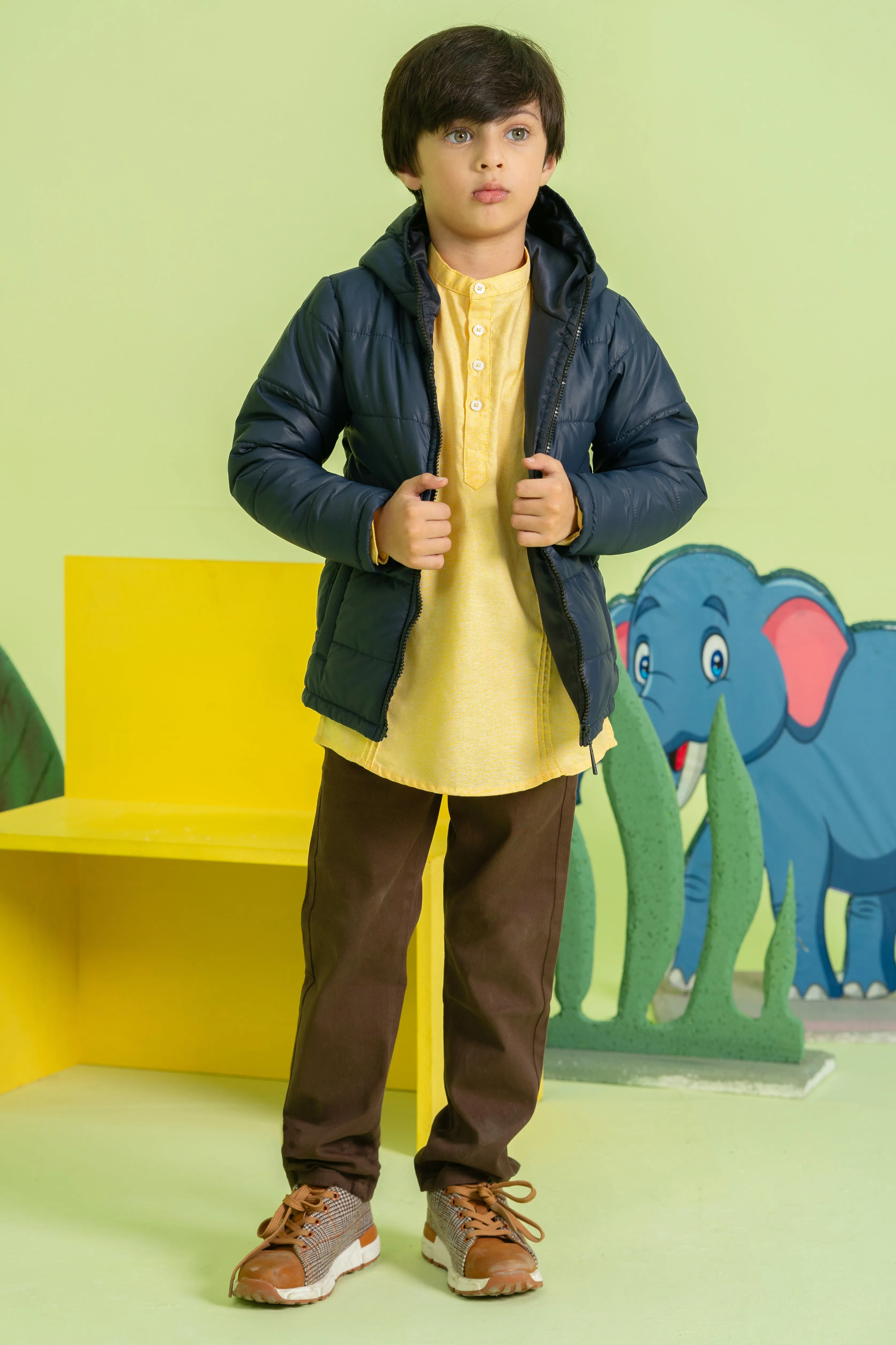 Boys NIDAL Cotton Casual Shirt