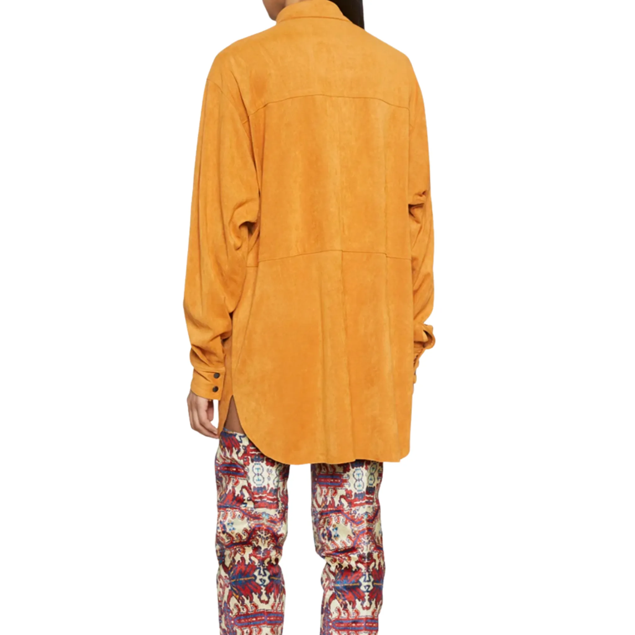 Campinas Faux Suede Shirtdress
