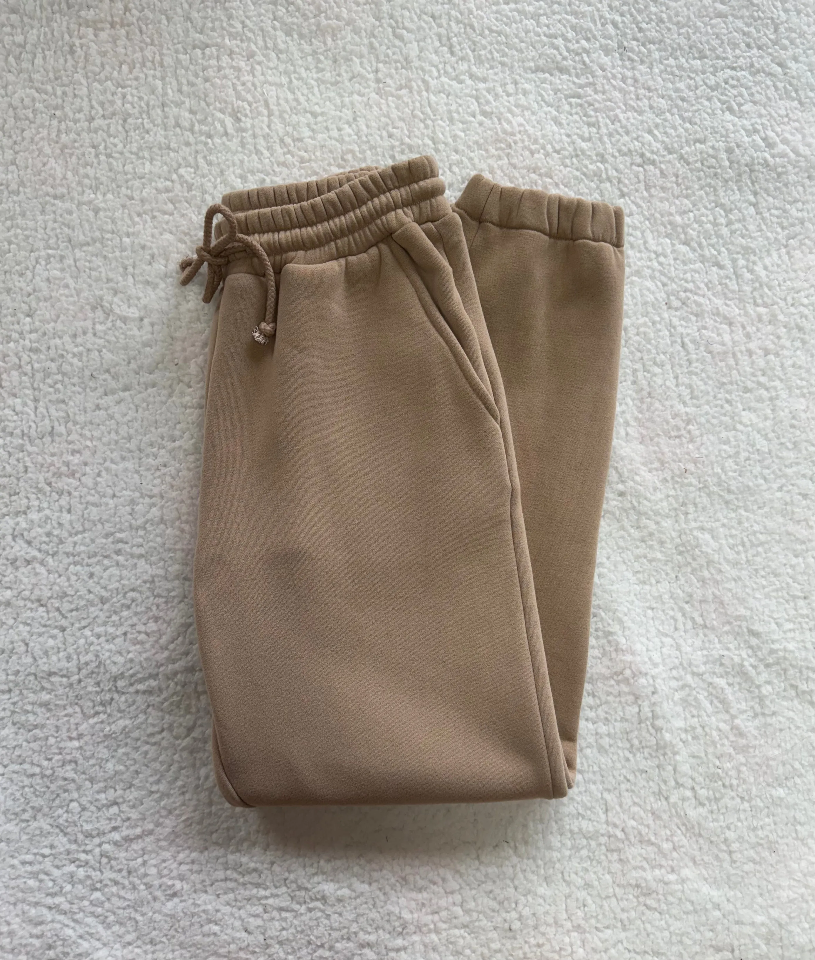 Cappuccino Sunkissedcoconut Blank Jogger Sweatpants