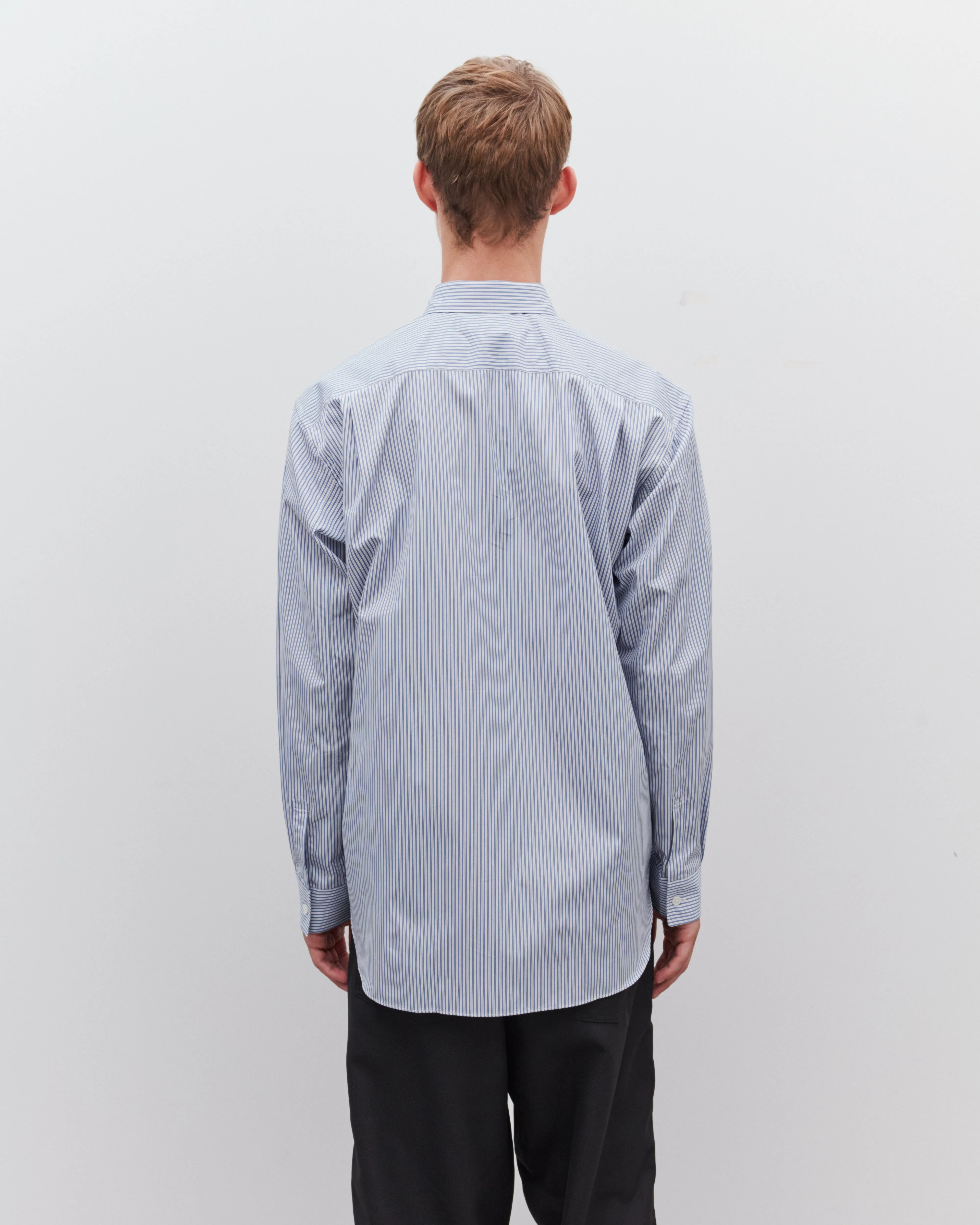CDG Shirt - Men's Curved Patchwork Shirt - (Mix)