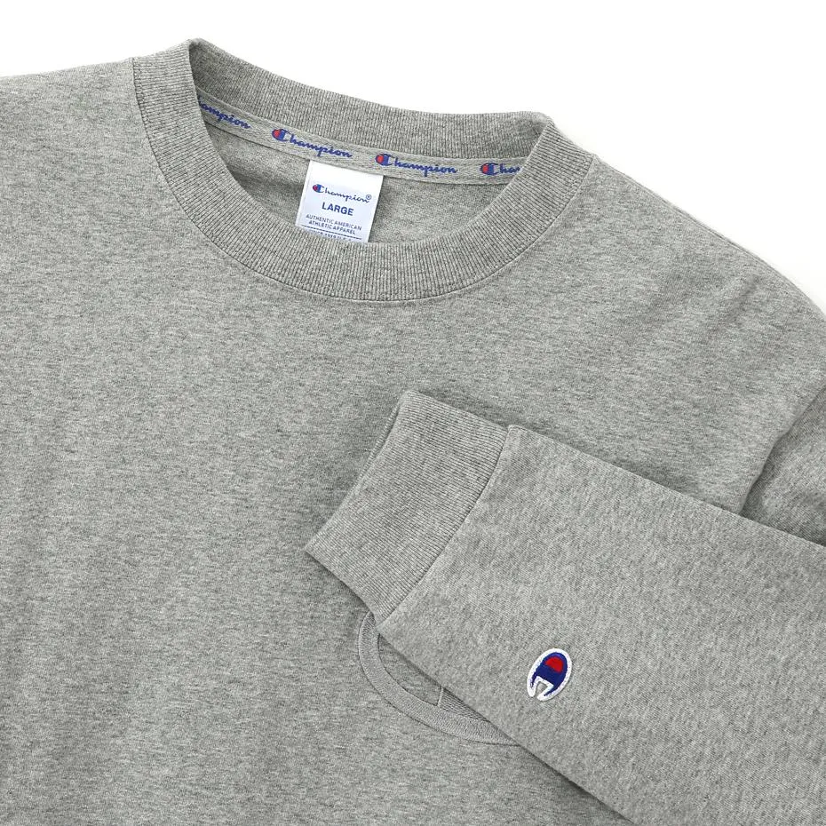 Champion AS Logo L/S T-shirt Grey