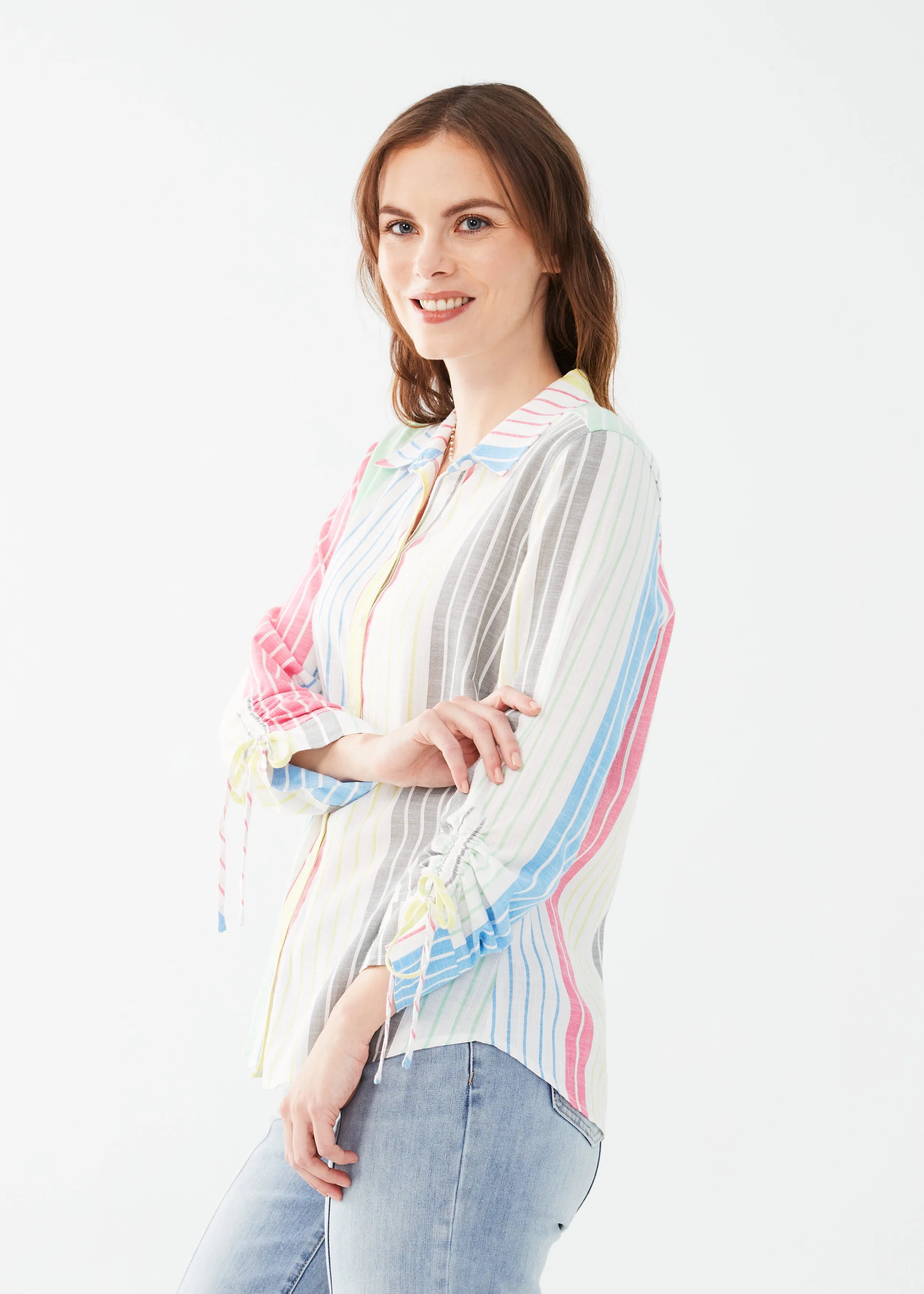 Classic Shirt With Adjustable Sleeves