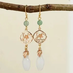 Dangle Earrings: Windowsill
