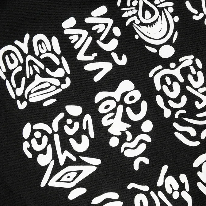 Default Zip Hoodie 12 Faces | Black