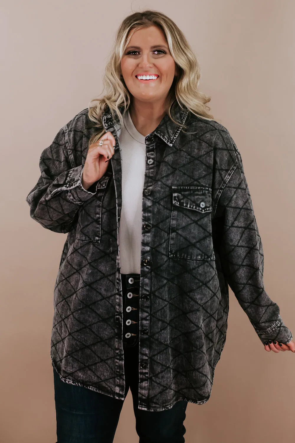 Denim Dreamer Jacket, Black