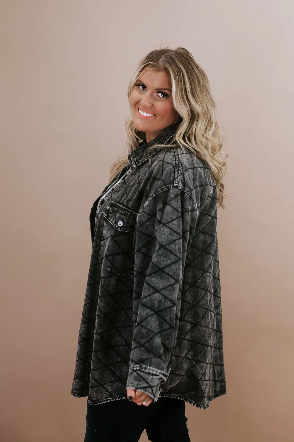 Denim Dreamer Jacket, Black