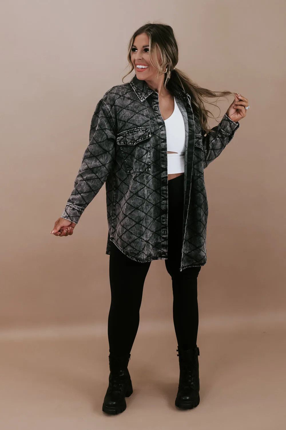 Denim Dreamer Jacket, Black