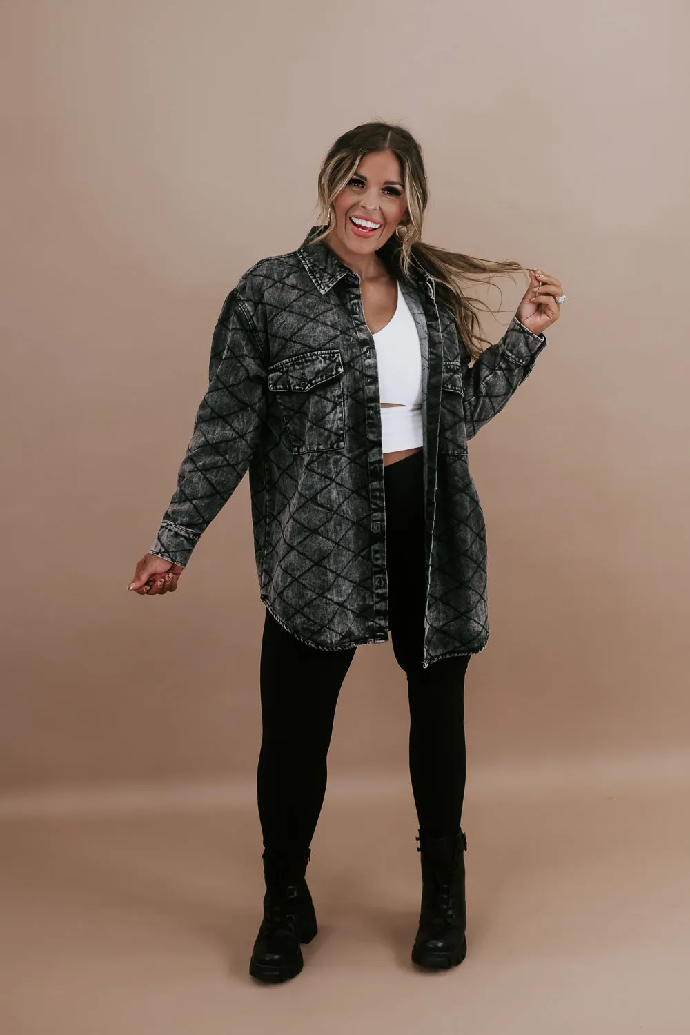 Denim Dreamer Jacket, Black