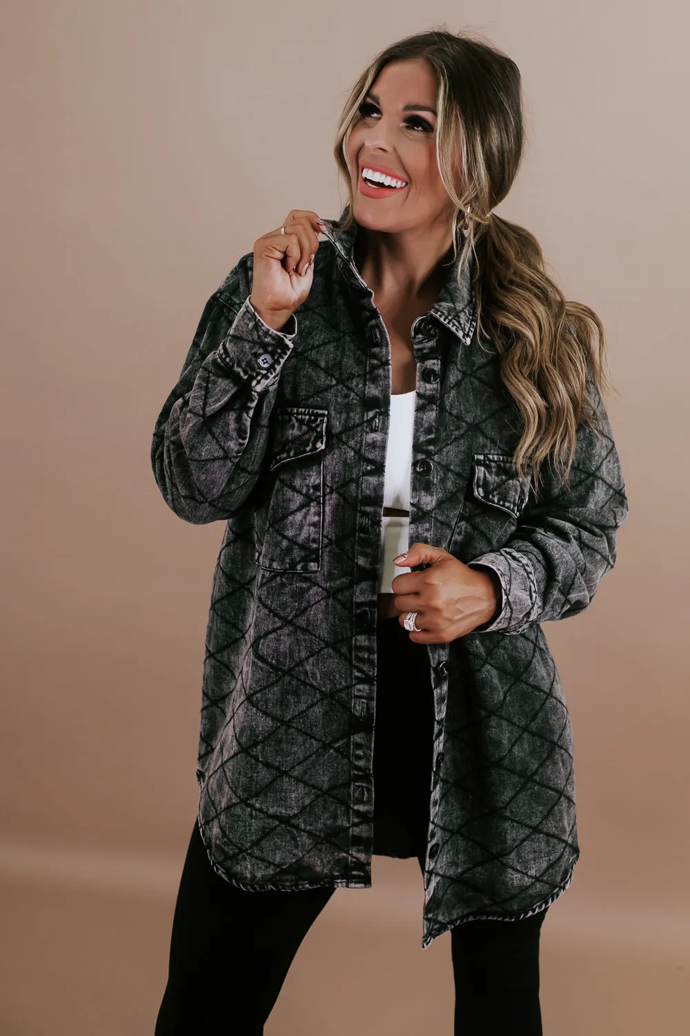 Denim Dreamer Jacket, Black