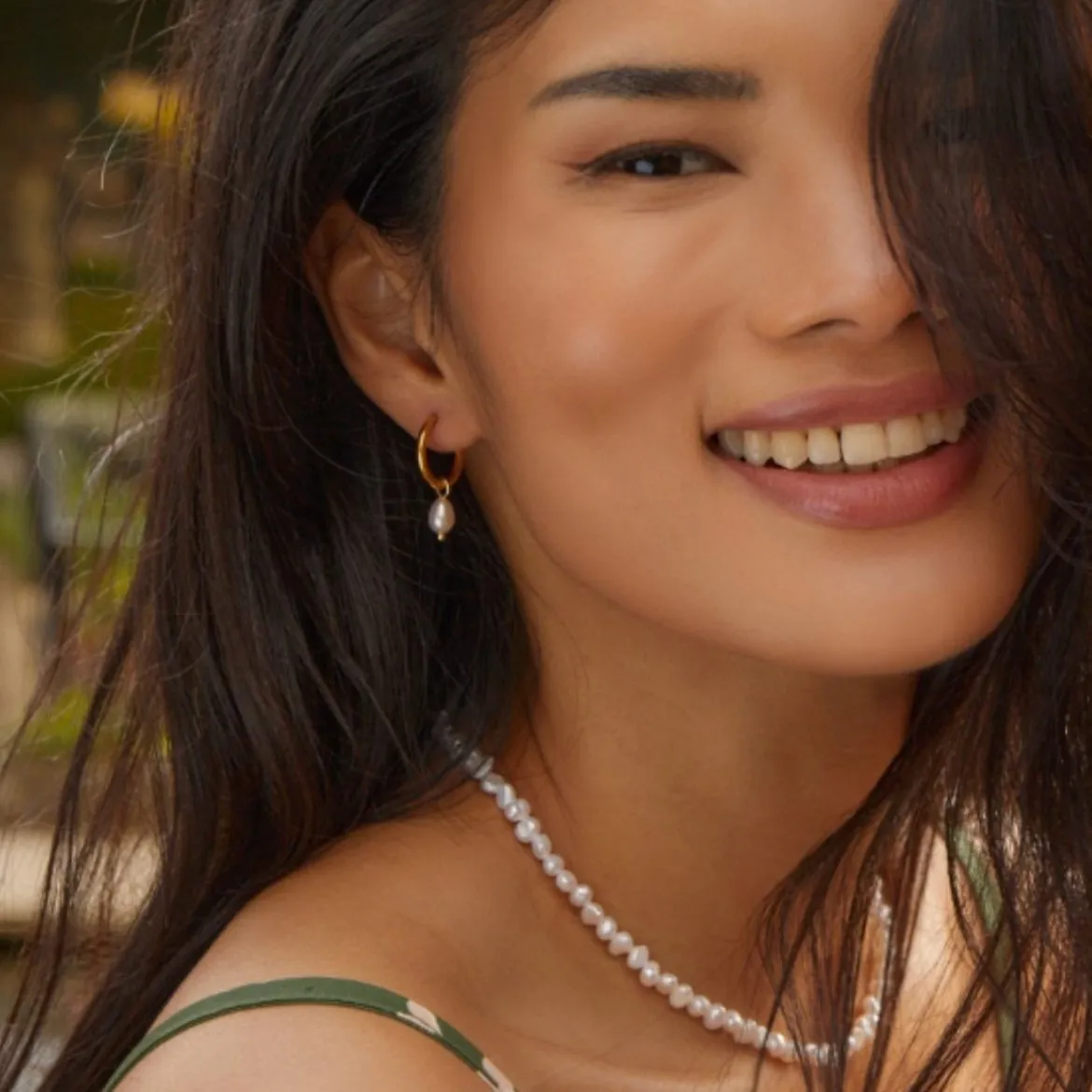 Dolce Vita Pearl Hoop Bundle