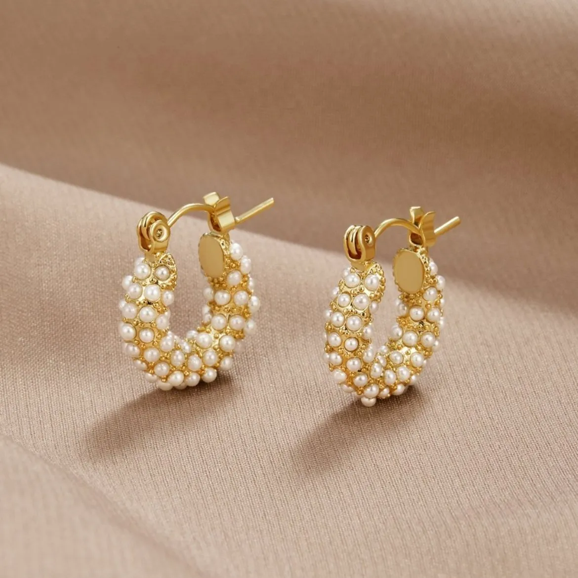 Dolce Vita Pearl Hoop Bundle