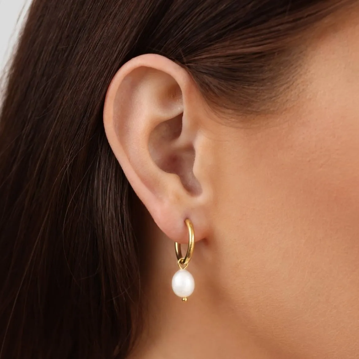 Dolce Vita Pearl Hoop Bundle