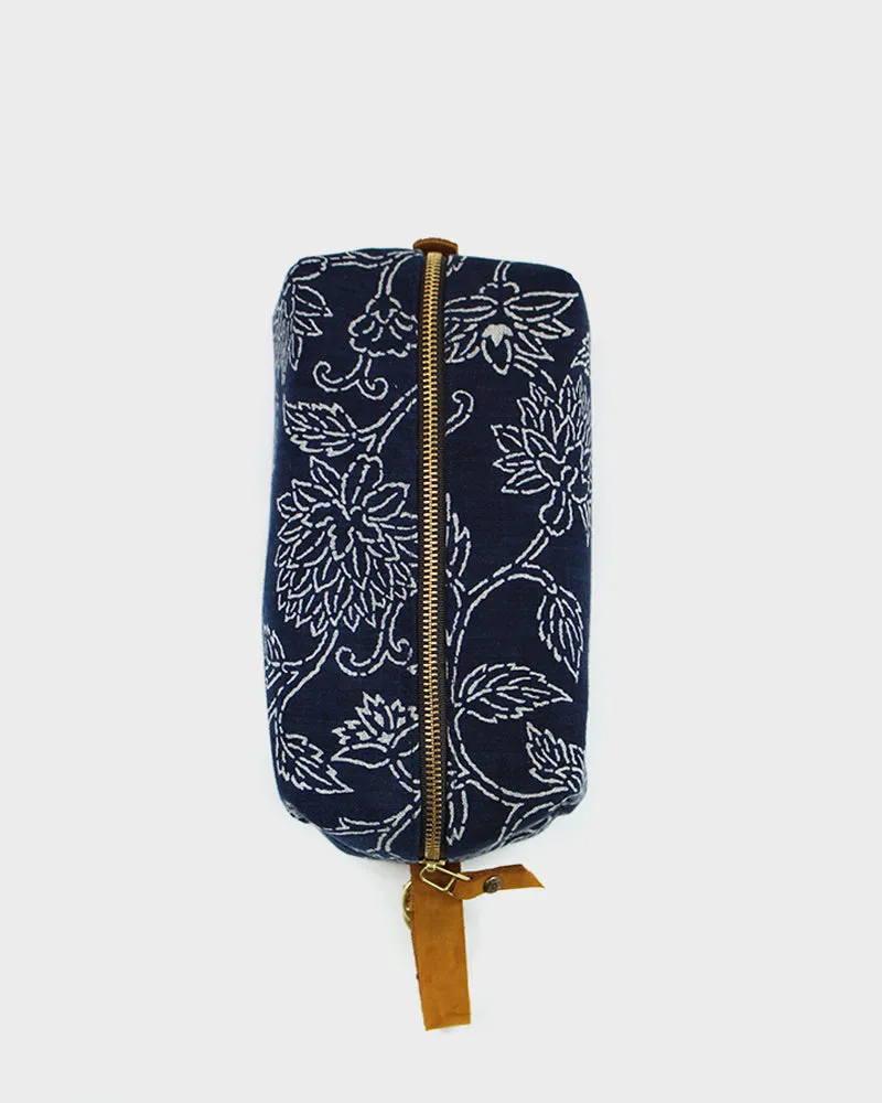 Dopp Kit, Indigo Katazome