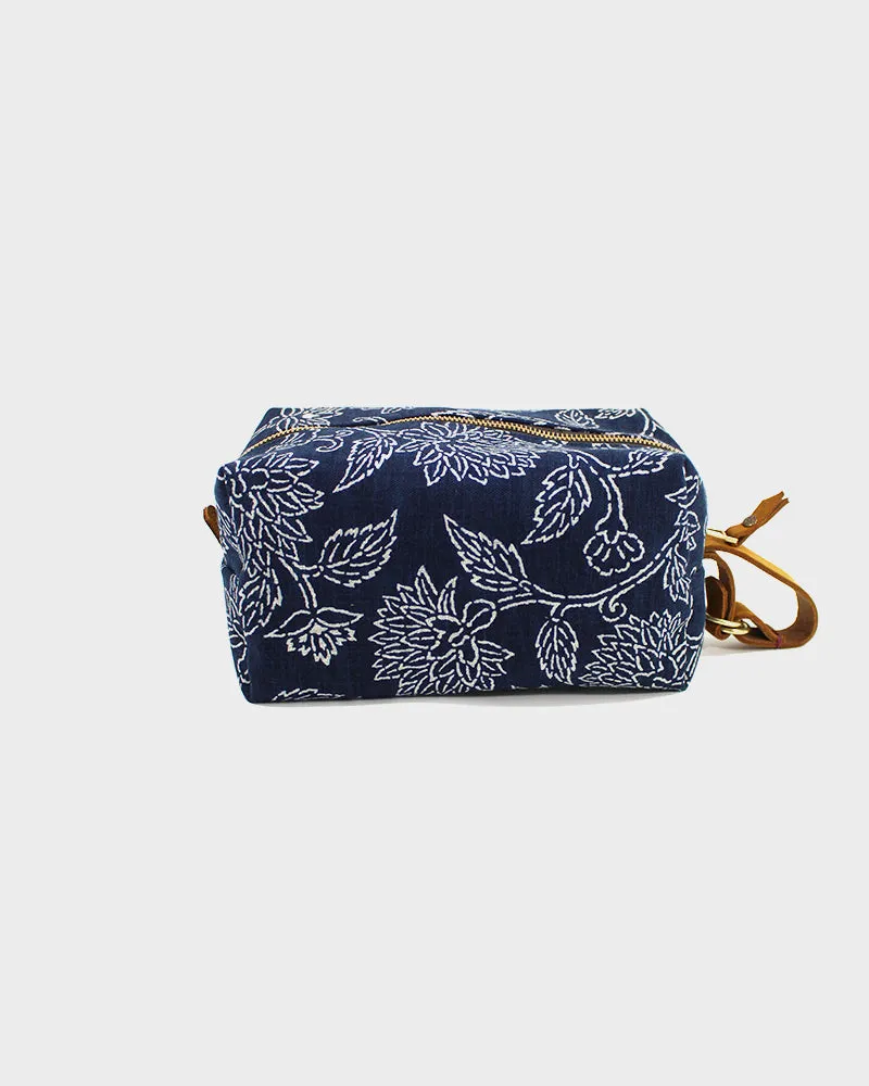 Dopp Kit, Indigo Katazome