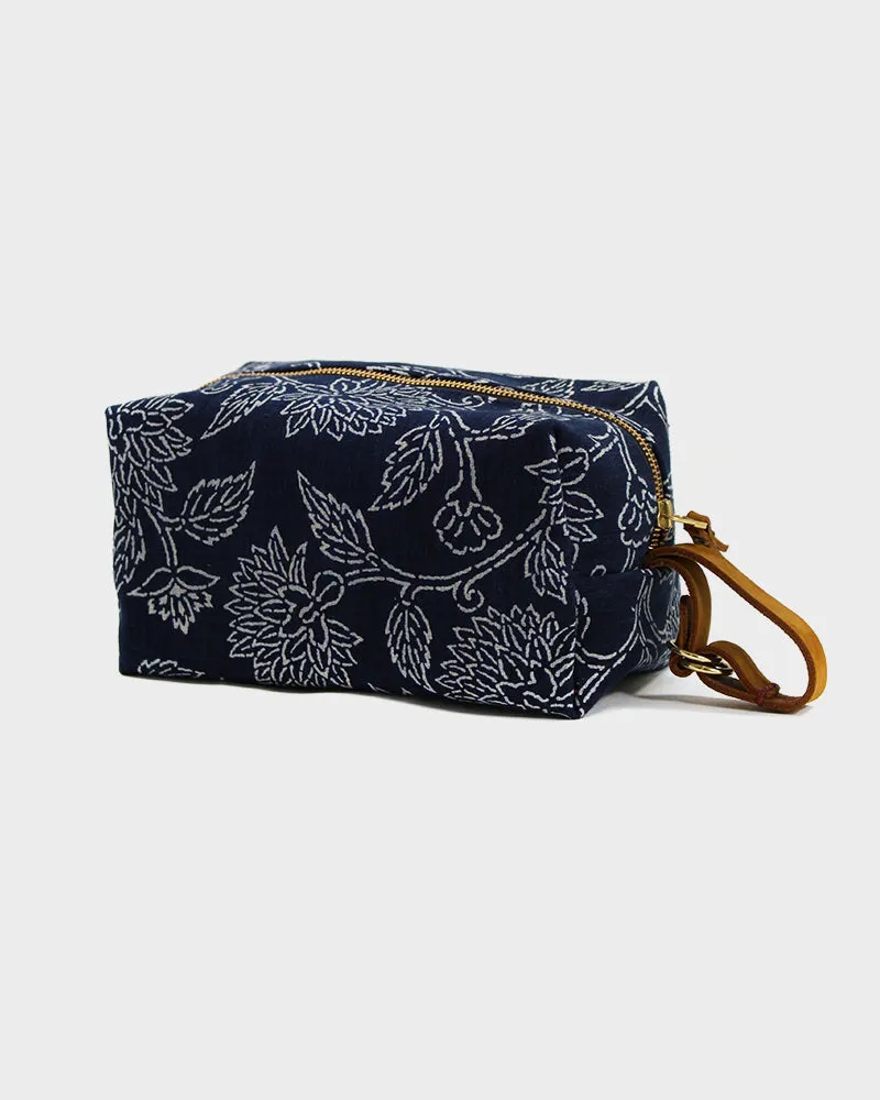Dopp Kit, Indigo Katazome