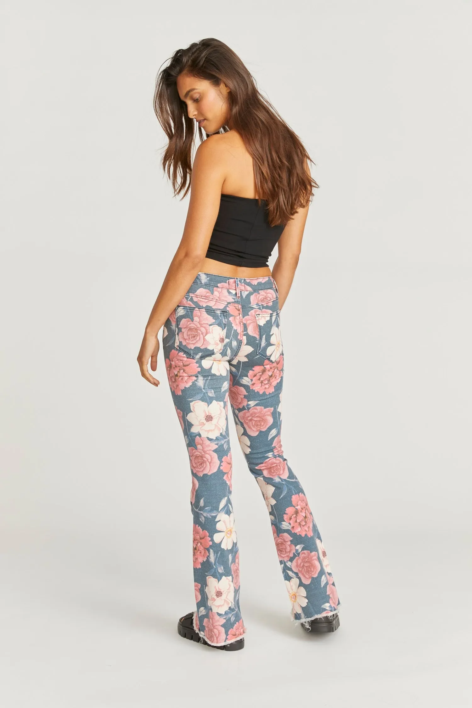 Eva Boot Cut - Masquerade Noir