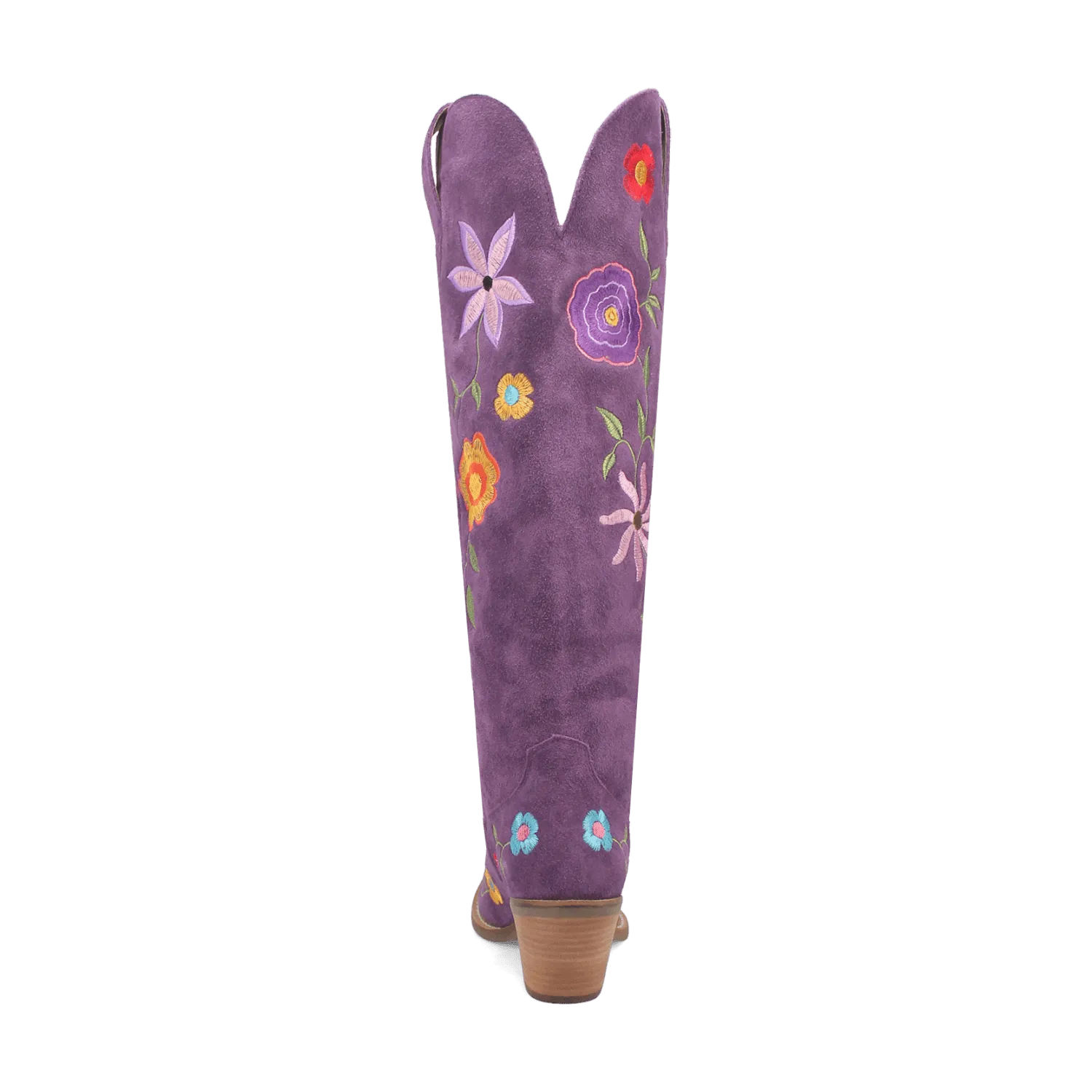 FLOWER POWER SUEDE BOOT