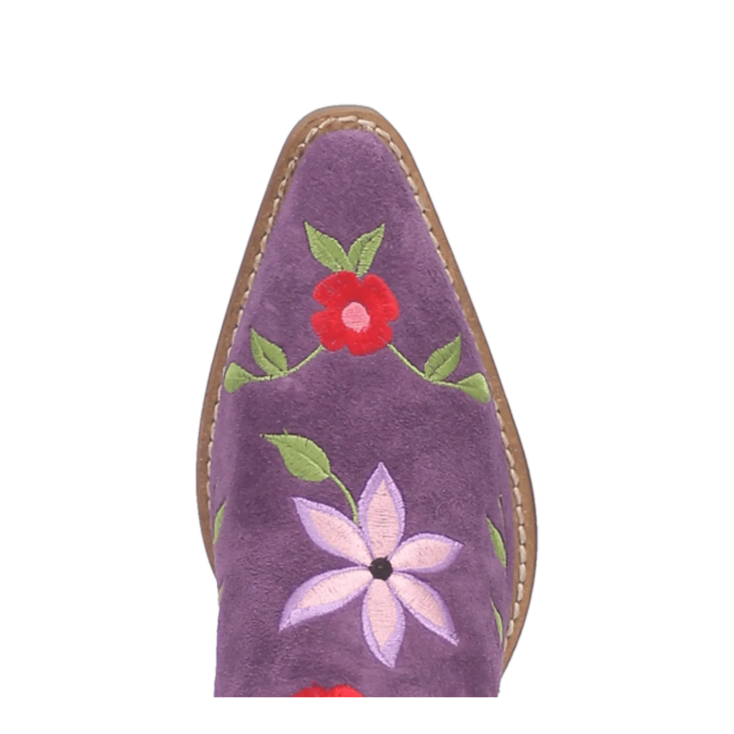 FLOWER POWER SUEDE BOOT