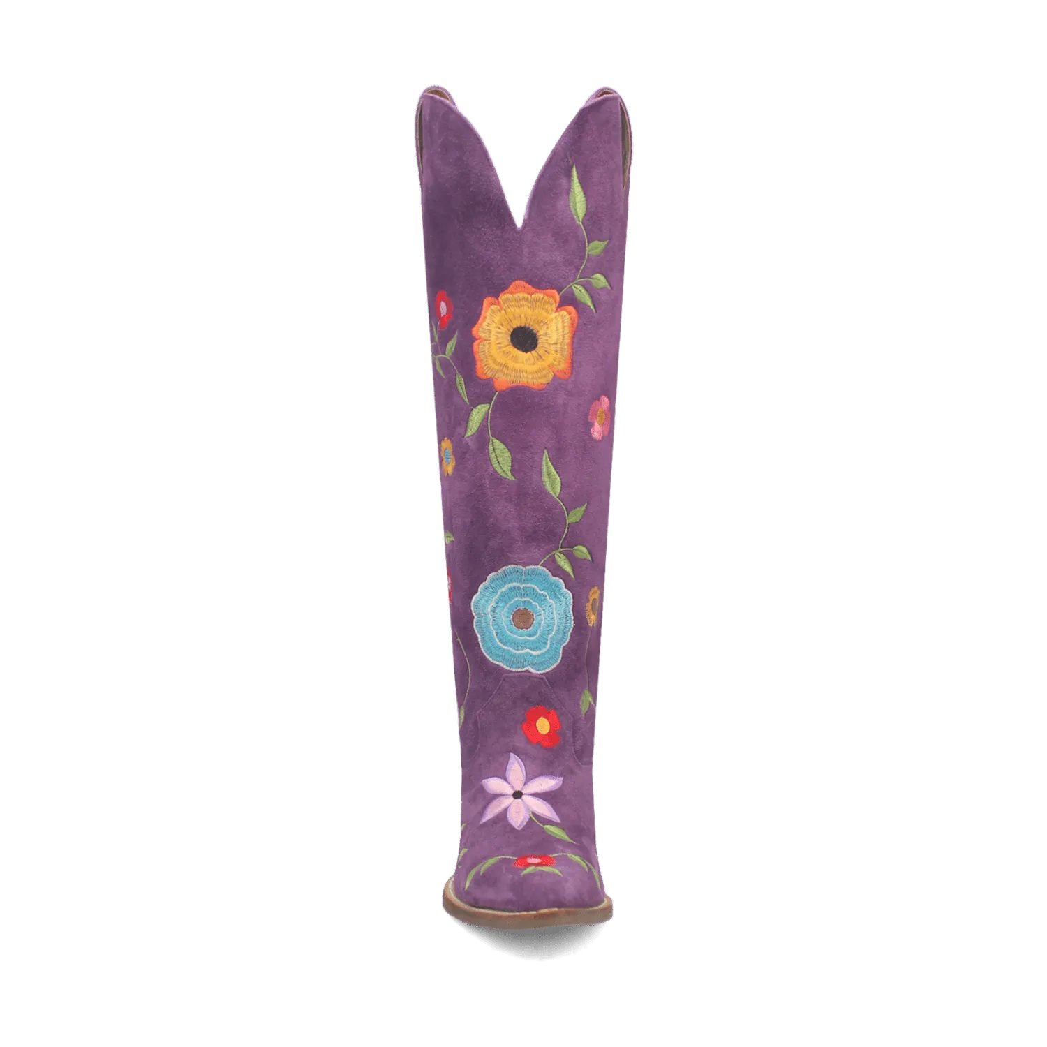 FLOWER POWER SUEDE BOOT