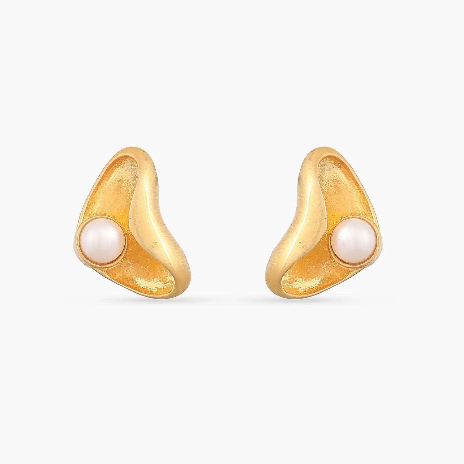 Isla Pearl Silver Studs
