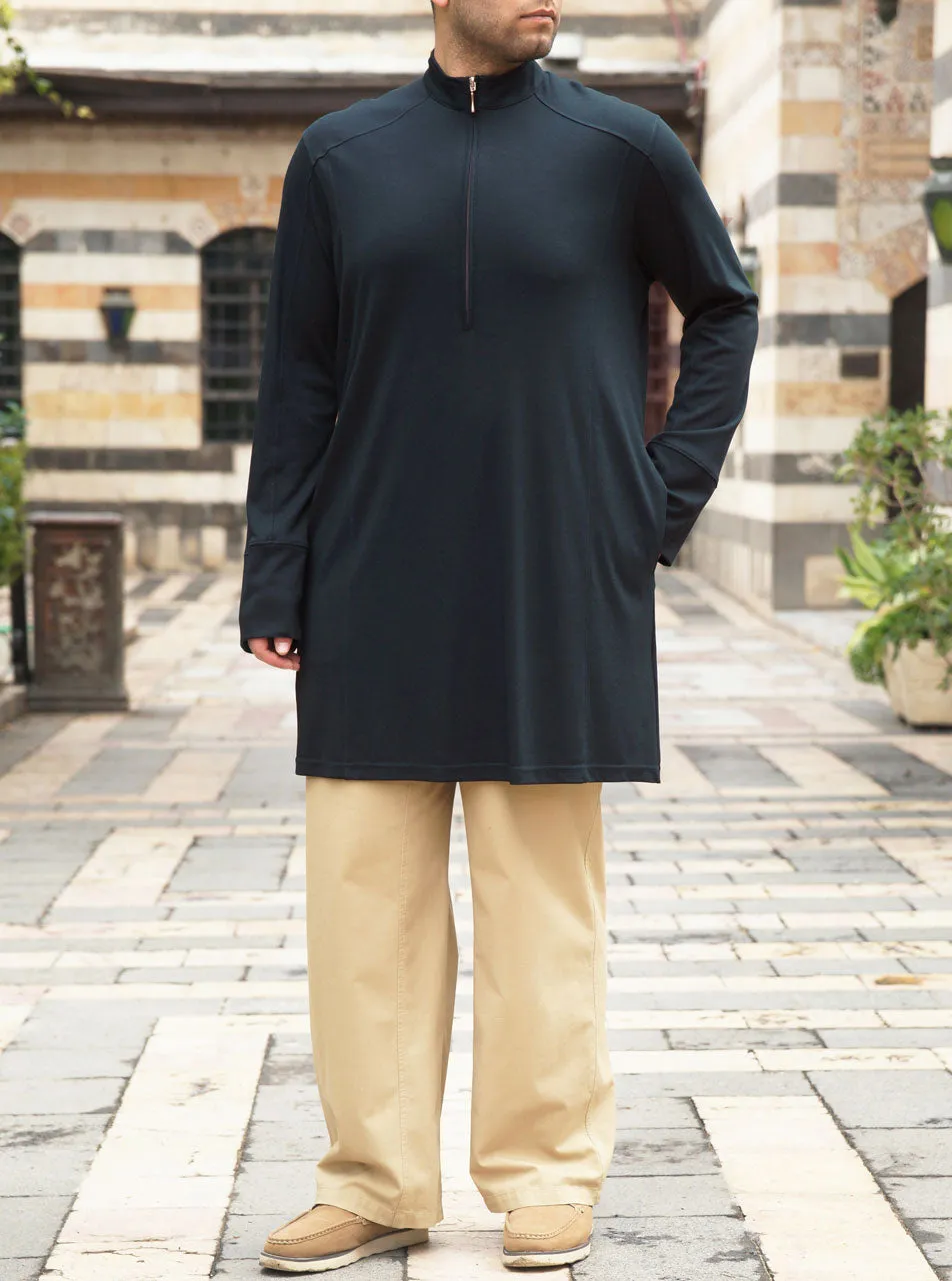 Jersey Zipped Tunic