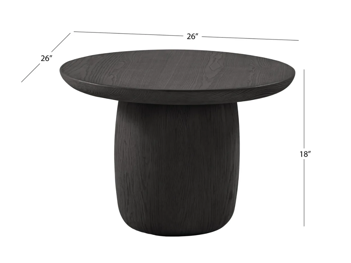 JoJo Fletcher Pauline Oak End Table