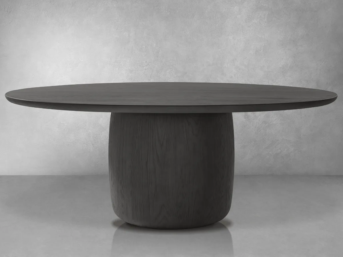 JoJo Fletcher Pauline Oak Oval Dining Table 78"