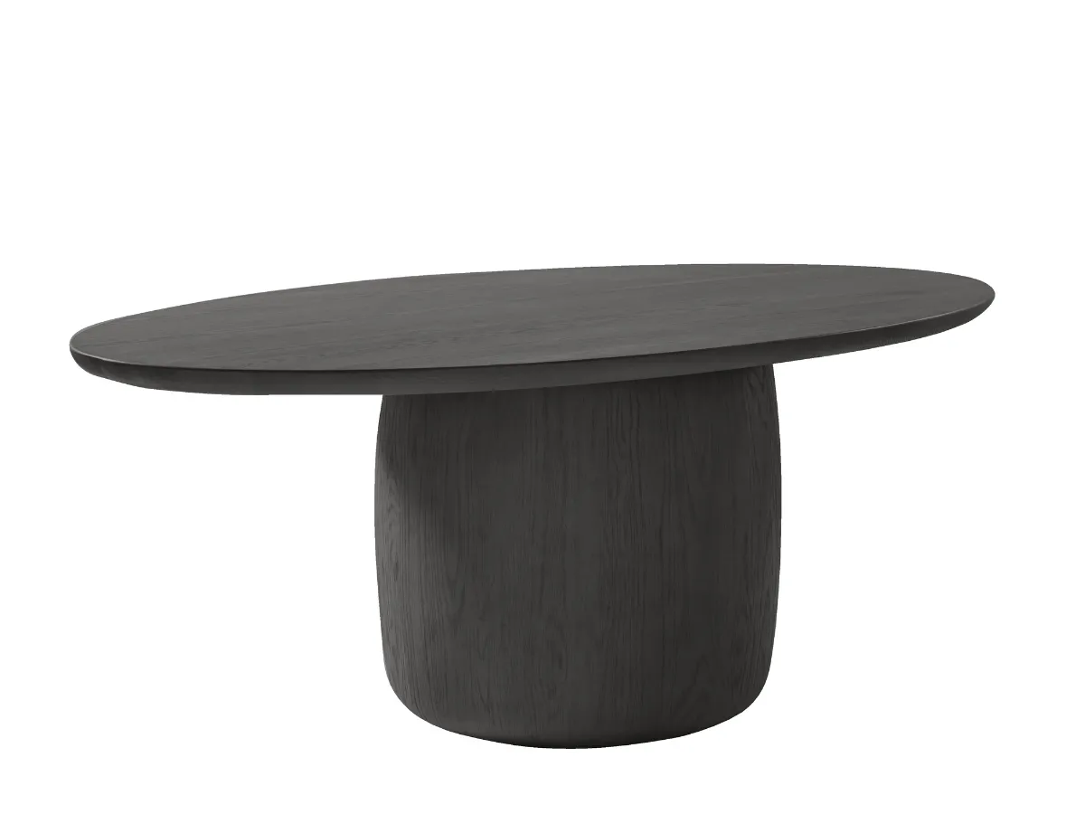 JoJo Fletcher Pauline Oak Oval Dining Table 78"