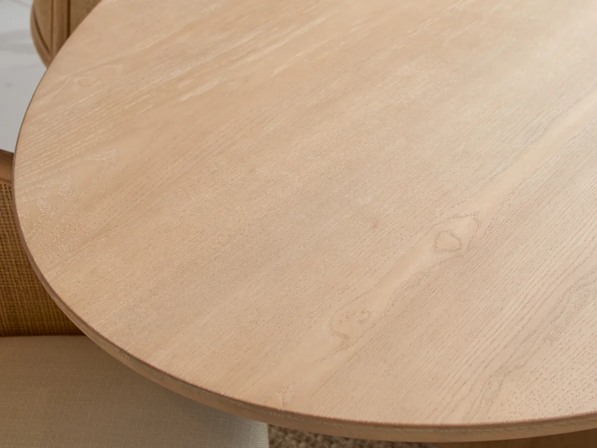 JoJo Fletcher Pauline Oak Oval Dining Table 78"