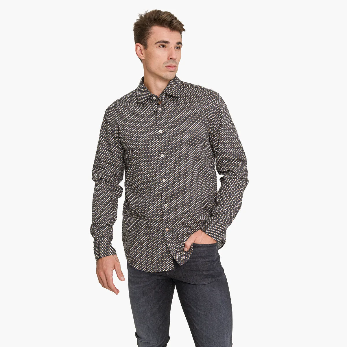 Monogram Formal Shirt