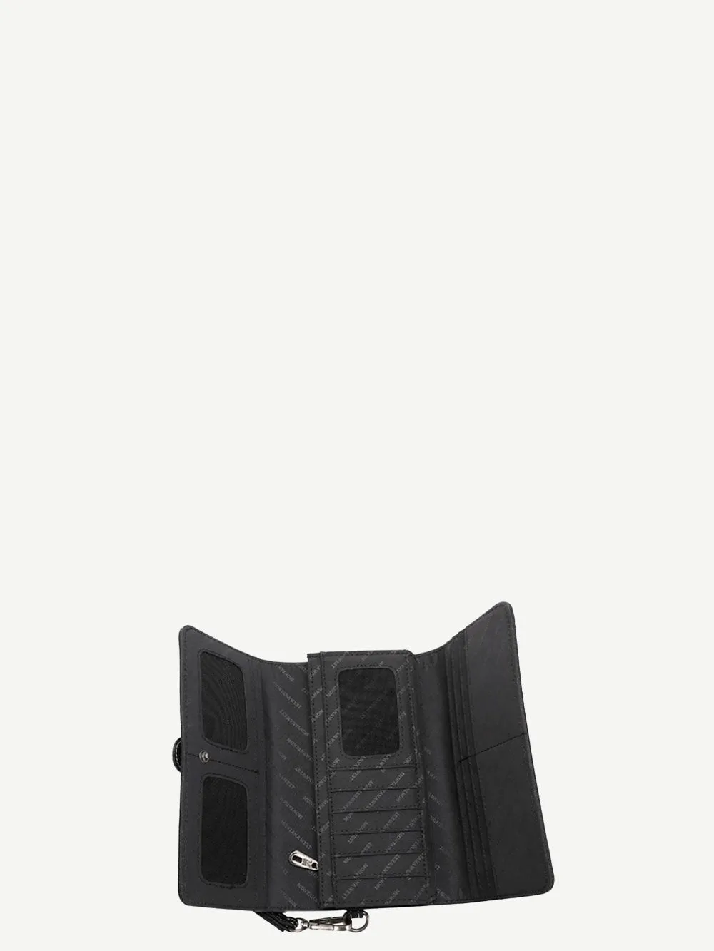 Montana West Embroidered Aztec Buckle Wallet