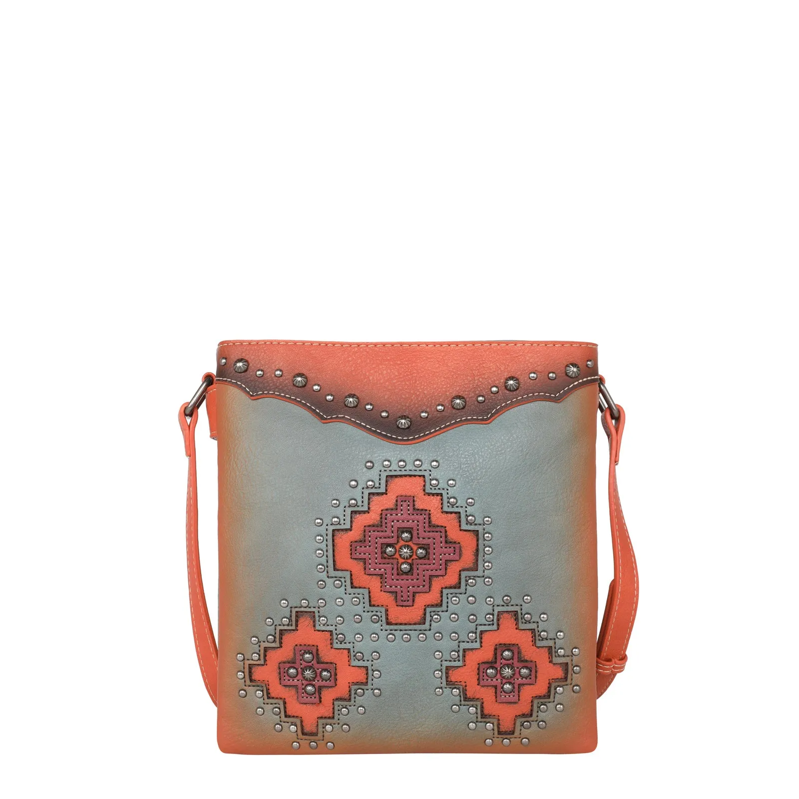 MW1220G-9360 Montana West Cut-out Aztec Collection Concealed Carry Crossbody